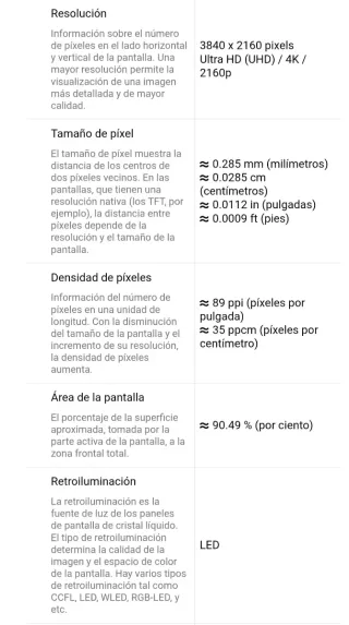 TV TCL 49.5 con Tecnología LED y resolución 4K HDR
