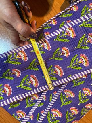 Bolso Totebag Floral 100% algodón