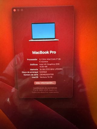 MacBook Pro 2018 Retina TouchBar