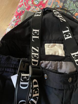 Pantaloni sci EL ZED con bretelle da uomo