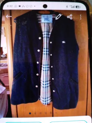 Chaqueta Burberrys Clásica