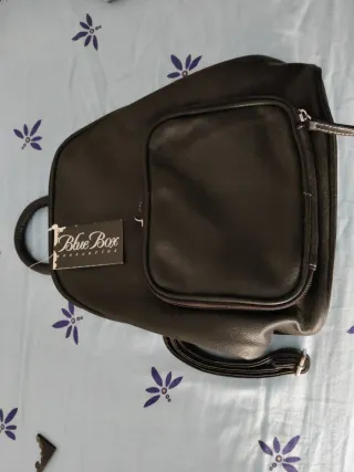 Bolso Negro Blue Box