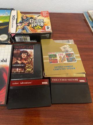 Lote 8 Videojuegos Clásicos Nintendo y Sega