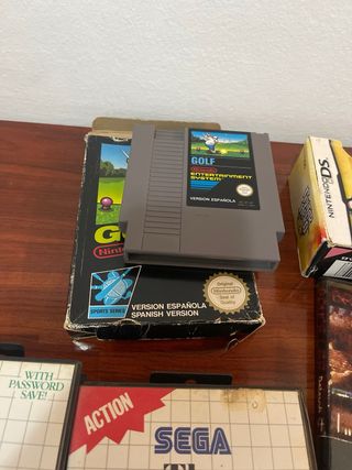 Lote 8 Videojuegos Clásicos Nintendo y Sega