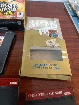 Lote 8 Videojuegos Clásicos Nintendo y Sega