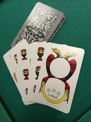 Carte da gioco maxi mazzo vintage Napoletane