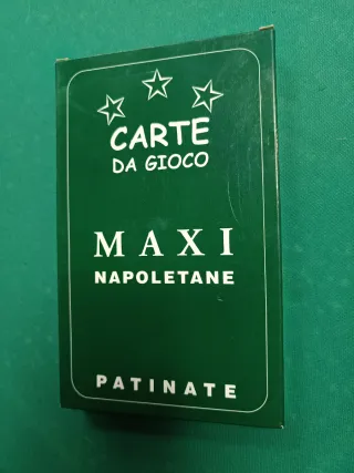 Carte da gioco maxi mazzo vintage Napoletane