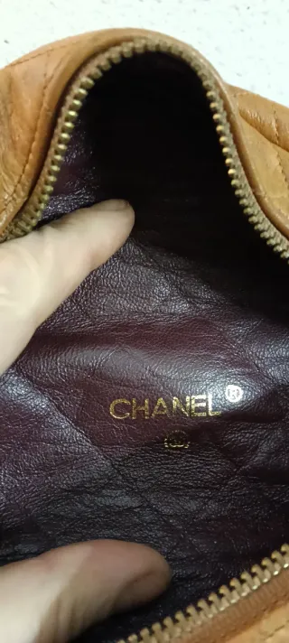 Marsupio Chanel pelle marrone vintage