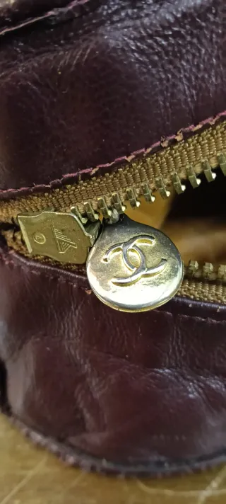 Marsupio Chanel pelle marrone vintage