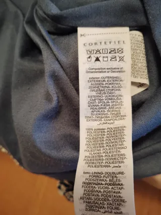 Blusa Cortefiel Talla L Estampada