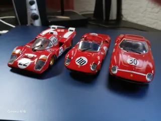 3 modellini Ferrari 1:43