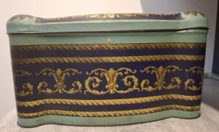 Scatola Latta Vintage Biscottini Pavesi