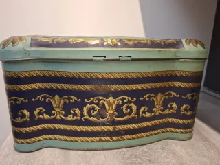 Scatola Latta Vintage Biscottini Pavesi