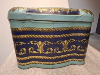 Scatola Latta Vintage Biscottini Pavesi