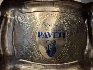 Scatola Latta Vintage Biscottini Pavesi