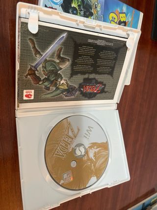 Lote 2 juegos Wii: Spongebob y Zelda