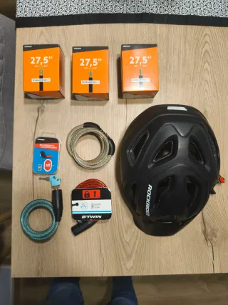 Bicicleta de Montaña Negra y Azul. Usada 4 ó 5 vec