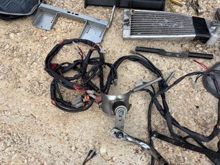 Lote piezas y ruedas kart o cambio