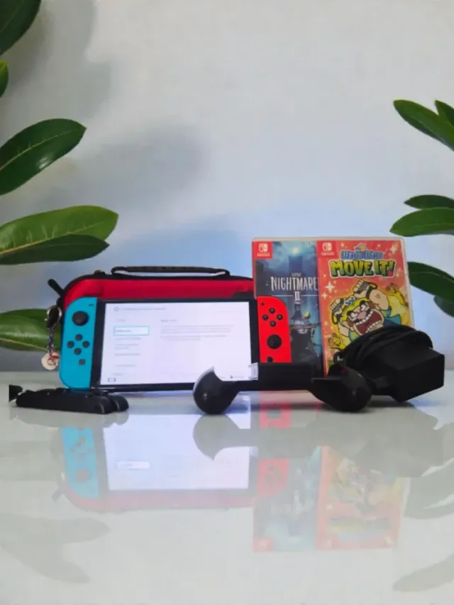Nintendo Switch OLED + 2 Juegos
