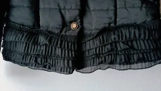 Anorak como NUEVO negro TALLA S/M