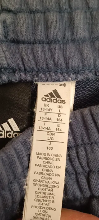Pantalón chándal Adidas azul