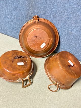 pentola in rame collezione vintage