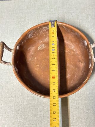 pentola in rame collezione vintage