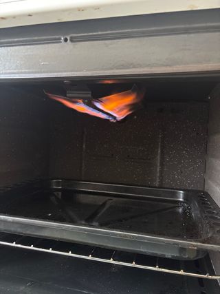 Cocina de gas con horno TIMSHEL