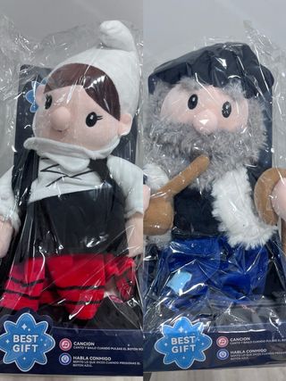 Pack 2 Peluches Musicales Best Gift