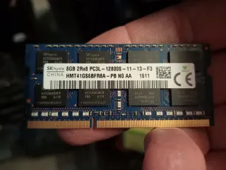 Memoria RAM 8GB DDR3L 1600MHz PC3L-12800S Portátil