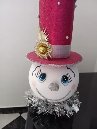 Adorno Navideño Muñeco Nieve