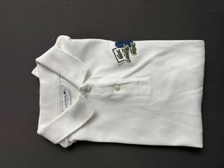 Polo Lacoste Blanco Talla 3
