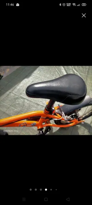 Bici infantil Btwin 500 Naranja