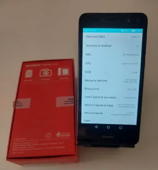 Smartphone Huawei+in omaggio Samsung Mini