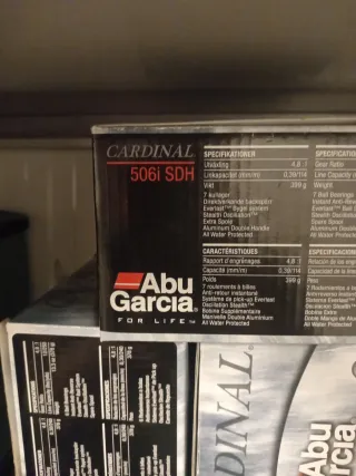 Carretes de pesca Abu Garcia