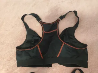 Sujetador deportivo postural verde