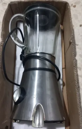 Vaso Batidora Vidrio y Acero