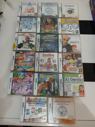 Lote 15 Juegos Nintendo DS