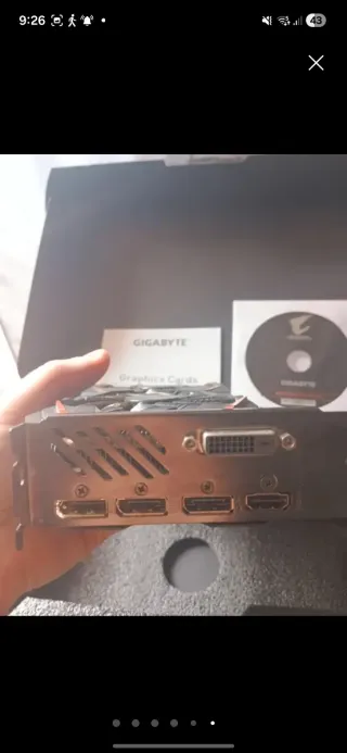 Gigabyte RX 580 8 gbCasi Sin Uso.