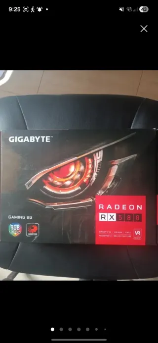 Gigabyte RX 580 8 gbCasi Sin Uso.
