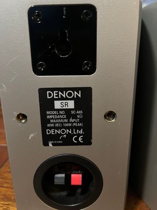 Pareja Altavoces Denon Gris