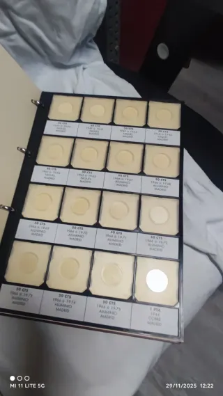 Álbum de Monedas Juan Carlos I 1937 a 1975