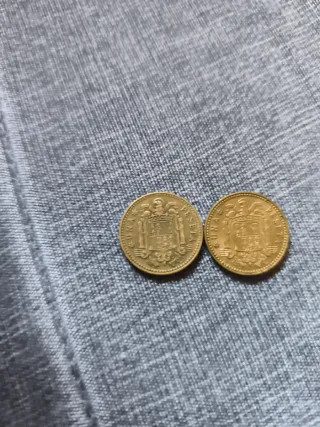 Moneda 1 Peseta Franco y Juan Carlos I
