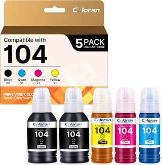 Coloran 104 Inchiostro Toner Cartucce Epson