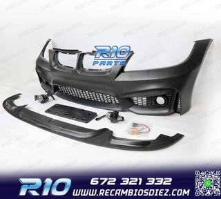PARAGOLPES DELANTERO BMW E90 E91 08-12 LOOK M4 + SPOILER LI