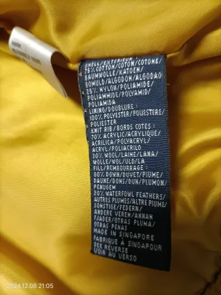 Piumino Polo Ralph Lauren imbottito taglia XL sei