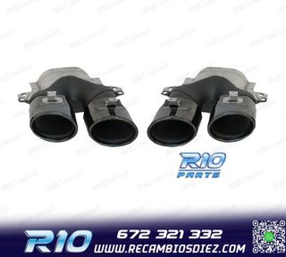 COLAS DE ESCAPE MERCEDES GLC C253 X253 15-18 LOOK AMG GLC43