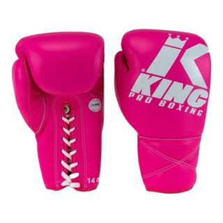 Guantes Boxeo King Pro Boxing XK LU Rosa