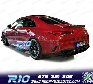 DIFUSOR MERCEDES CLA C118 19- AMG NEGRO BRILLO + COLAS ESCAP