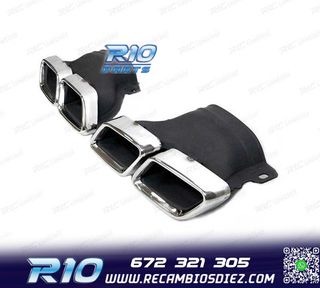 COLAS ESCAPE PARA MERCEDES CLASE GLC X253 CROMO